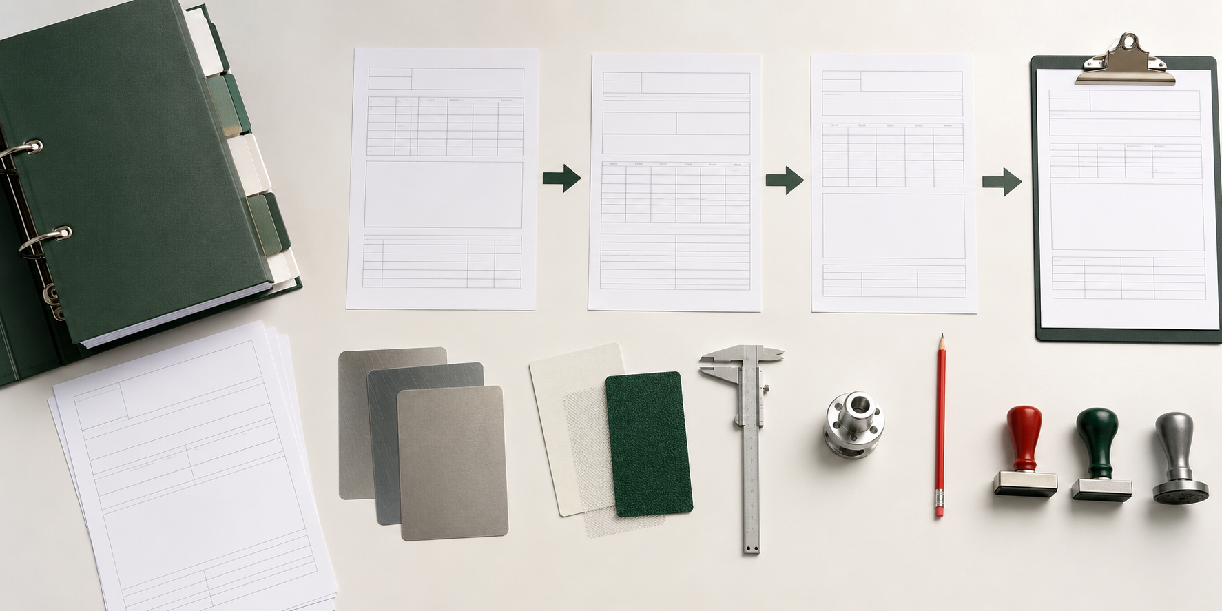 Supplier quality documentation workflow for a combination product change assessment.